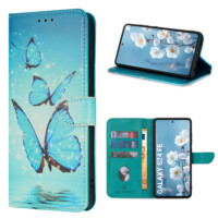 Solidenz bookcase Samsung Galaxy S24 FE – Butterflies