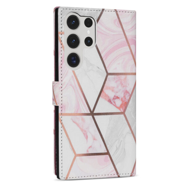 Solidenz bookcase Samsung Galaxy S25 Ultra - Marmer - Afbeelding 3