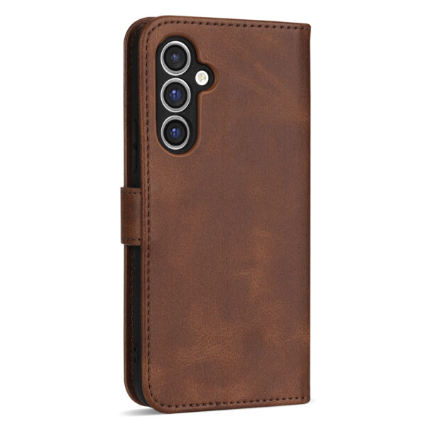 Solidenz bookcase Samsung Galaxy S24 FE - Bruin - Afbeelding 3