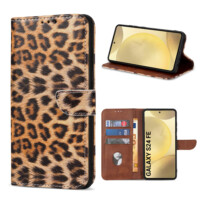 Solidenz bookcase Samsung Galaxy S24 FE – Luipaard