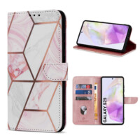 Solidenz bookcase Samsung Galaxy S25 – Marmer