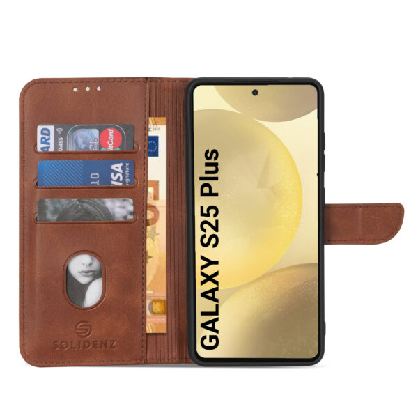 Solidenz bookcase Samsung Galaxy S25 Plus - Leopard - Image 4
