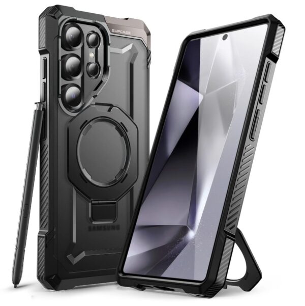 Supcase UB Grip hoesje geschikt voor Samsung Galaxy S25 Ultra - Zwart