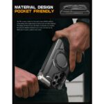 Supcase UB Grip hoesje geschikt voor Samsung Galaxy S25 Ultra - Zwart - Afbeelding 4