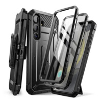Supcase UB Pro hoesje geschikt voor Samsung Galaxy S25 Plus – Met en zonder screen protector – Zwart