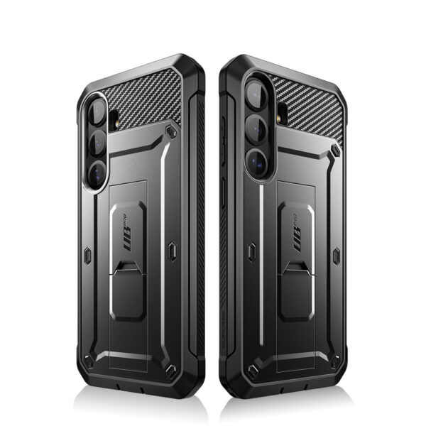 Supcase UB Pro hoesje geschikt voor Samsung Galaxy S25 Plus - Met en zonder screen protector - Zwart - Afbeelding 11
