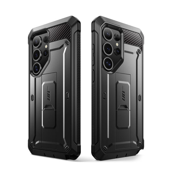 Supcase UB Pro hoesje geschikt voor Samsung Galaxy S25 Ultra - Met en zonder screen protector - Zwart - Afbeelding 11