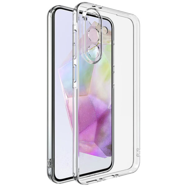 Transparant siliconen Samsung Galaxy A56 hoesje