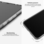 Transparant siliconen Samsung Galaxy A36 hoesje - Afbeelding 3