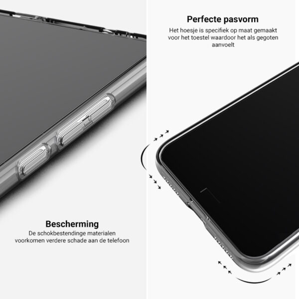 Transparant siliconen Samsung Galaxy A26 hoesje - Afbeelding 3