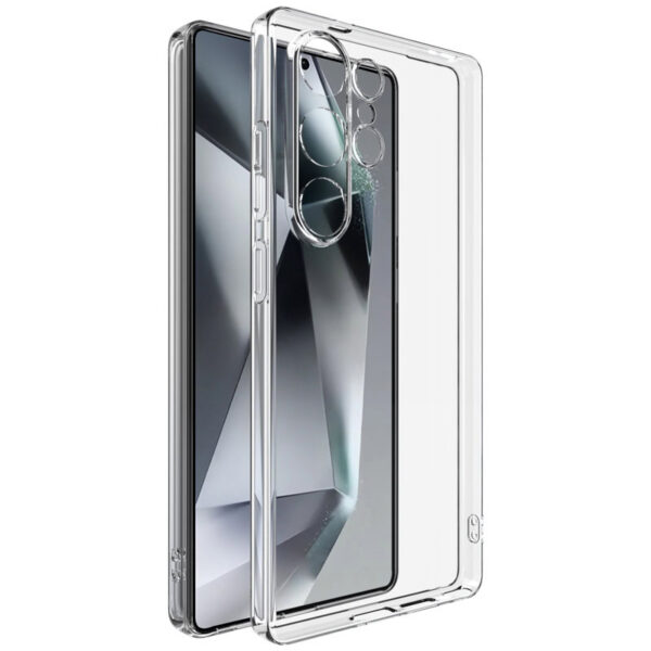 Transparant siliconen Samsung Galaxy S25 Ultra hoesje