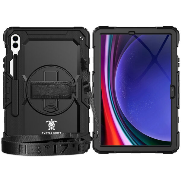 Turtle Shift Extreme Protection 360 Backcase Case Tab S10 Plus / Tab S9 Plus / Tab S9 FE Plus - 12.4 inches - Black - Image 2