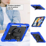 Turtle Shift Extreme Protection 360 Backcase Hoes iPad 9 2021 / iPad 8 2020 / iPad 7 2019 - 10.2 inch - Blauw - Afbeelding 5