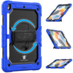 Turtle Shift Extreme Protection 360 Backcase Hoes iPad 9 2021 / iPad 8 2020 / iPad 7 2019 - 10.2 inch - Blauw - Afbeelding 9