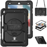 Turtle Shift Extreme Protection 360 Backcase Sleeve iPad 2018 / 2017 / iPad Air 2 - 9.7 inch - Black