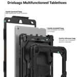 Turtle Shift Extreme Protection 360 Backcase Sleeve iPad 2018 / 2017 / iPad Air 2 - 9.7 inch - Black - Image 3