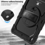 Turtle Shift Extreme Protection 360 Backcase Sleeve iPad 2018 / 2017 / iPad Air 2 - 9.7 inch - Black - Image 8