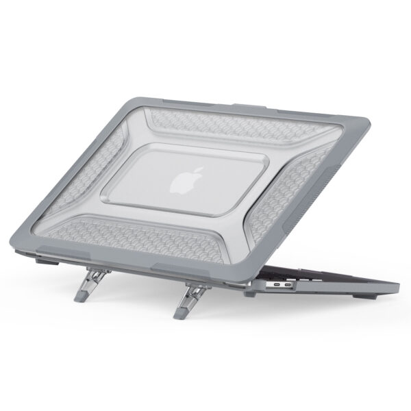 Turtle Shift Laptopcover Shield MacBook Air 13.6' inch - 2024 / 2022 - A2681 / A3113 - Grijs - Afbeelding 6
