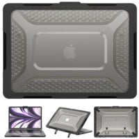 Turtle Shift Laptop Cover Shield MacBook Air 13.6′ inch – 2024 / 2022 – A2681 / A3113 – Black