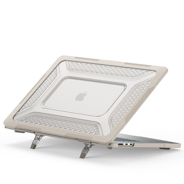 Turtle Shift Laptopcover Shield MacBook Air 15.3' inch - 2024 / 2023 - A2941 / A3114 - Beige - Afbeelding 7