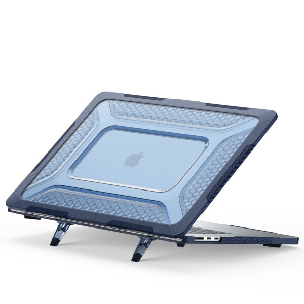 Turtle Shift Laptopcover Shield MacBook Air 15.3' inch - 2024 / 2023 - A2941 / A3114 - Blauw - Afbeelding 8