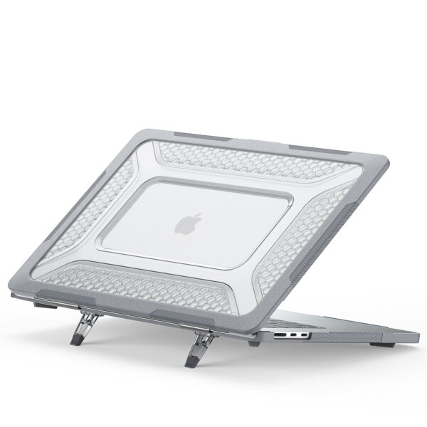 Turtle Shift Laptopcover Shield MacBook Air 15.3' inch - 2024 / 2023 - A2941 / A3114 - Grijs - Afbeelding 7