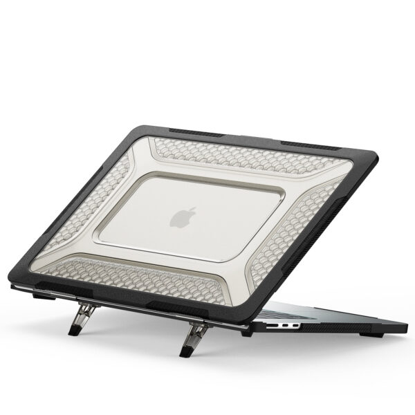 Turtle Shift Laptopcover Shield MacBook Air 15.3' inch - 2024 / 2023 - A2941 / A3114 - Zwart - Afbeelding 7