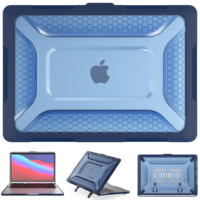 Turtle Shift Laptop Cover Shield MacBook Pro 13′ inch – 2022 / 2020 / 2018 – A2338 / A2289 / A2251 / A2159 / A1989 / 
A1706 / A1708 – Blue