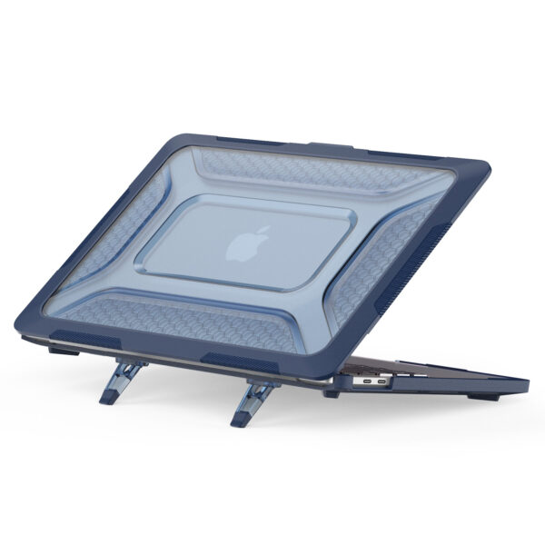Turtle Shift Laptopcover Shield MacBook Pro 13' inch - 2022 / 2020 / 2018 - A2338 / A2289 / A2251 / A2159 / A1989 / 
A1706 / A1708 - Blauw - Afbeelding 5