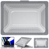 Turtle Shift Laptop Cover Shield MacBook Pro 14′ inch – 2023 / 2021 – A2442 / A2779 / A2918 / A2992 – Gray