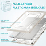 Turtle Shift Laptop Cover Shield MacBook Pro 16' inch - 2023 / 2021 - A2485 / A2780 / A2991 - Beige - Image 2