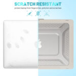 Turtle Shift Laptop Cover Shield MacBook Pro 16' inch - 2023 / 2021 - A2485 / A2780 / A2991 - Beige - Image 7