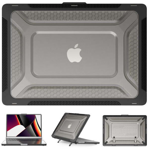 Turtle Shift Laptopcover Shield MacBook Pro 16' inch - 2023 / 2021 - A2485 / A2780 / A2991 - Zwart