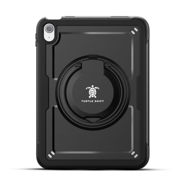 Turtle Shift Perfect Grip Hoes met screen protector iPad 11 en iPad 10 - 10.9 inch - Zwart - Afbeelding 2