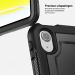 Turtle Shift Perfect Grip Hoes met screen protector iPad 11 en iPad 10 - 10.9 inch - Zwart - Afbeelding 4