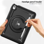 Turtle Shift Perfect Grip Hoes met screen protector iPad 11 en iPad 10 - 10.9 inch - Zwart - Afbeelding 8