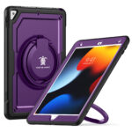 Turtle Shift Perfect Grip Case with screen protector iPad 9 2021 / iPad 8 2020 / iPad 7 2019 - 10.2 inches - Purple - Image 8
