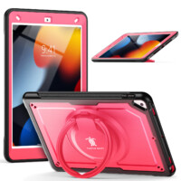 Turtle Shift Perfect Grip Case with screen protector iPad 9 2021 / iPad 8 2020 / iPad 7 2019 – 10.2 inches – Pink