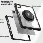 Turtle Shift Perfect Grip Case with screen protector iPad Air 5 / Air 4 - 10.9 inches - Transparent - Image 3