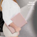 Turtle Shift vegan leer Laptopcover MacBook Air 15.3' inch - 2024 / 2023 - A2941/ A3114 - Roze - Afbeelding 4