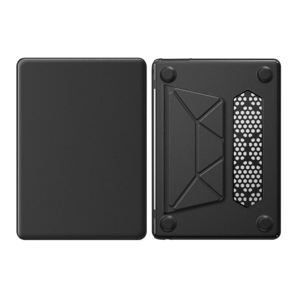 Turtle Shift vegan leer Laptopcover MacBook Air 15.3' inch - 2024 / 2023 - A2941/ A3114 - Zwart - Afbeelding 10