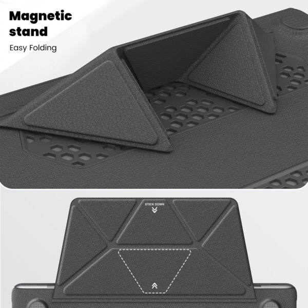 Turtle Shift vegan leer Laptopcover MacBook Pro 13' inch - 2022 / 2020 / 2018 - A2338 / A2289 / A2251 / A2159 / A1989 / 
A1706 / A1708 - Grijs - Afbeelding 9