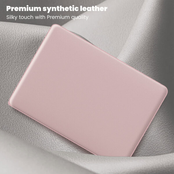 Turtle Shift vegan leer Laptopcover MacBook Pro 16' inch - 2023 / 2021 - A2485 / A2780 / A2991 - Roze - Afbeelding 7