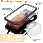 Stofdicht metalen hoes Samsung Galaxy S25 - Zwart - Afbeelding 3