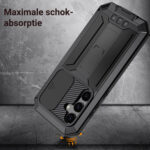 Stofdicht metalen hoes Samsung Galaxy S25 - Zwart - Afbeelding 7