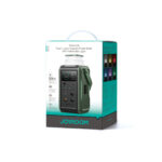 Joyroom 100W XXL Power Bank met uitklapbare Licht voor buiten - 75000mAh inclusief 100W kabel USB-C - Olijfgroen - Afbeelding 13