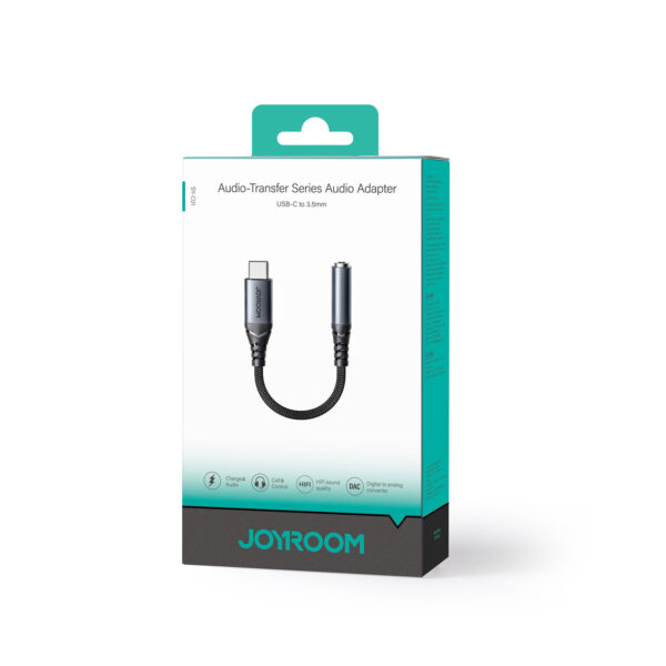 Joyroom Audio adapter USB-C naar 3.5mm - Zwart - Afbeelding 7