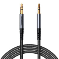 Joyroom Audio jack 3.5mm – AUX Audio cable – 1.2 meters – Black
