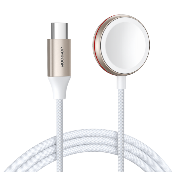 Joyroom Draadloze Oplader voor Apple Watch - 1,2 Meter - Rosegoud