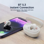 Joyroom Jbuds True Wireless Earbuds - Wireless In-Ear Earbuds - White - Image 6